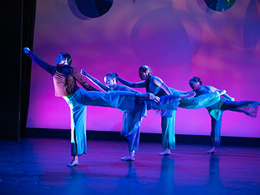 Dancers on stage. Links to Gifts That Protect Your Assets